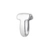 1Pcs Silvery Large/Small Polished Bead Letter Charm Pendant Suitable for Handmade Jewellery Accessories 1 Piece: VZ518
