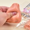Simulation Nose Squeeze Toy Anxiety Relieving Nose Shape Sensory Toy Soft Stretchy Stress Ball Focus Aid Relaxation Tools