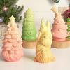 9Types Silicone Molds 3D Resin Gnomes Silicone Candle Mould Handmade Candle Mould 2025 Xmas Gift Home Decor
