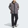 Adidas X National Geographic Allover Print Rain.Rdy Outdoor Jacket Men Outerwear Silver Purple IS9512