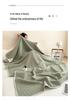 Class A Pure Cotton Three-Layer Gauze Blanket: Summer Cool, All-Season Jacquard Nap & Air Conditioning Quilt