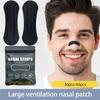 30/60 STÜCK Verbessern Schlafen Nasenatmungsstreifen Hypoallergen Sanfte Klebestreifen Schwarz Oval Anti-Schnarch-Streifen