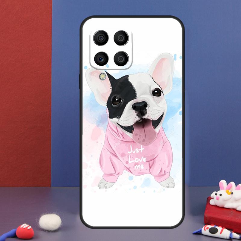 French Bulldog Case For Samsung Galaxy M13 M53 M06 M16 M31 M11 M35 M55 M15 M56 M36 M12 M32 M52 M14 M34 M54