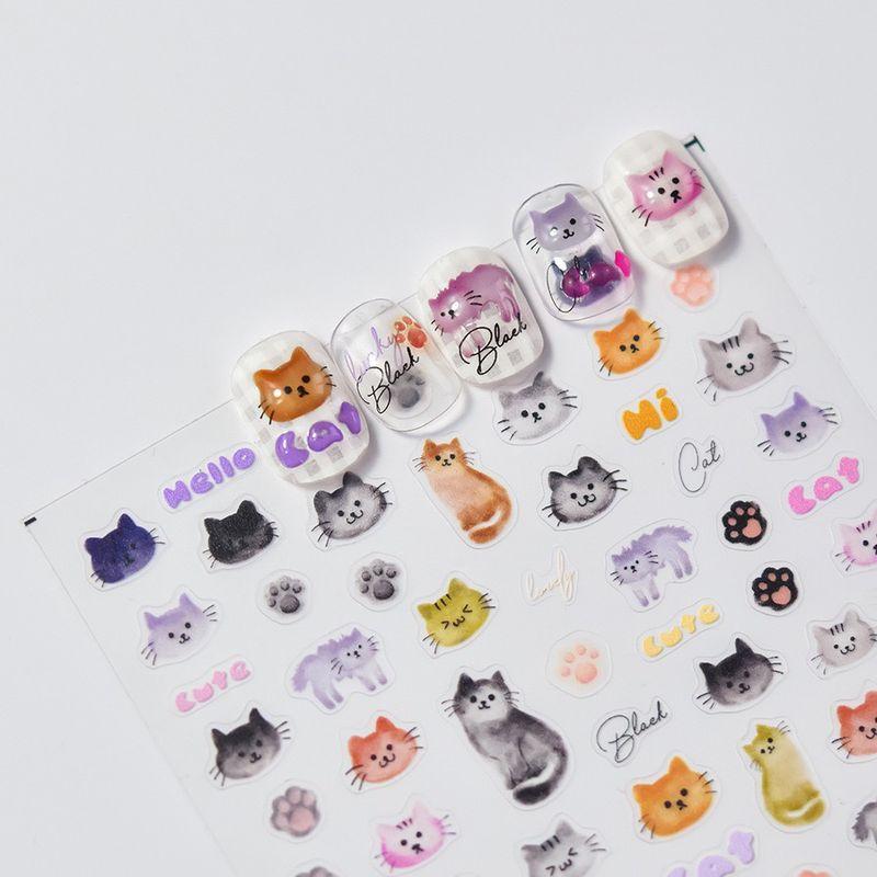 

Tomoni Thin Tough Nail Stickers Ins Best Selling Cute Nail Sticker Stationery Sweet Dog Wendi 4190 Default