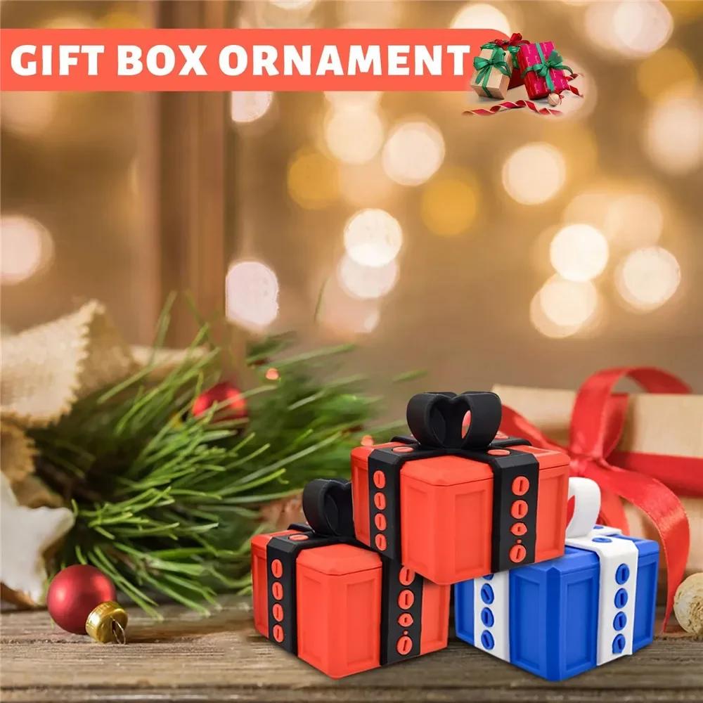 New Annoying Gift Box 3D Printed Annoying Gift Box Ornament 2024 New Festival Ornament Decoration Gifts