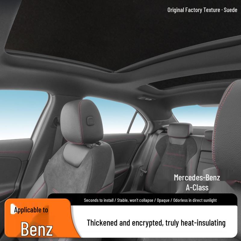 Mercedes-Benz A/B/C/E/S-Class & GLC/GLE/GLS Coupe Panoramic Sky Roof Sunshade