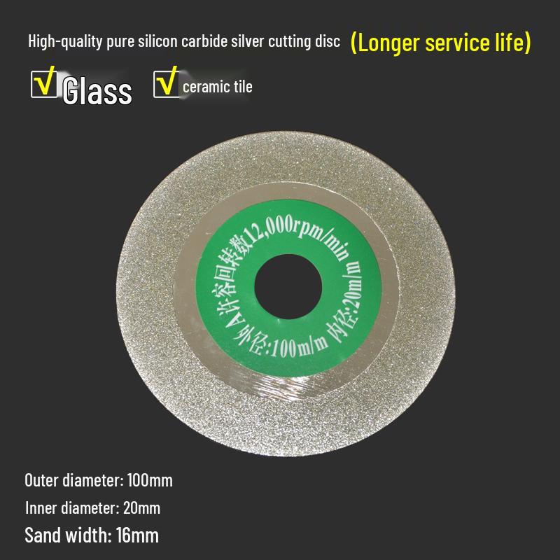 Diamond Angle Grinder Disc for Trimming, Chamfering, Cutting, and Polishing Tiles