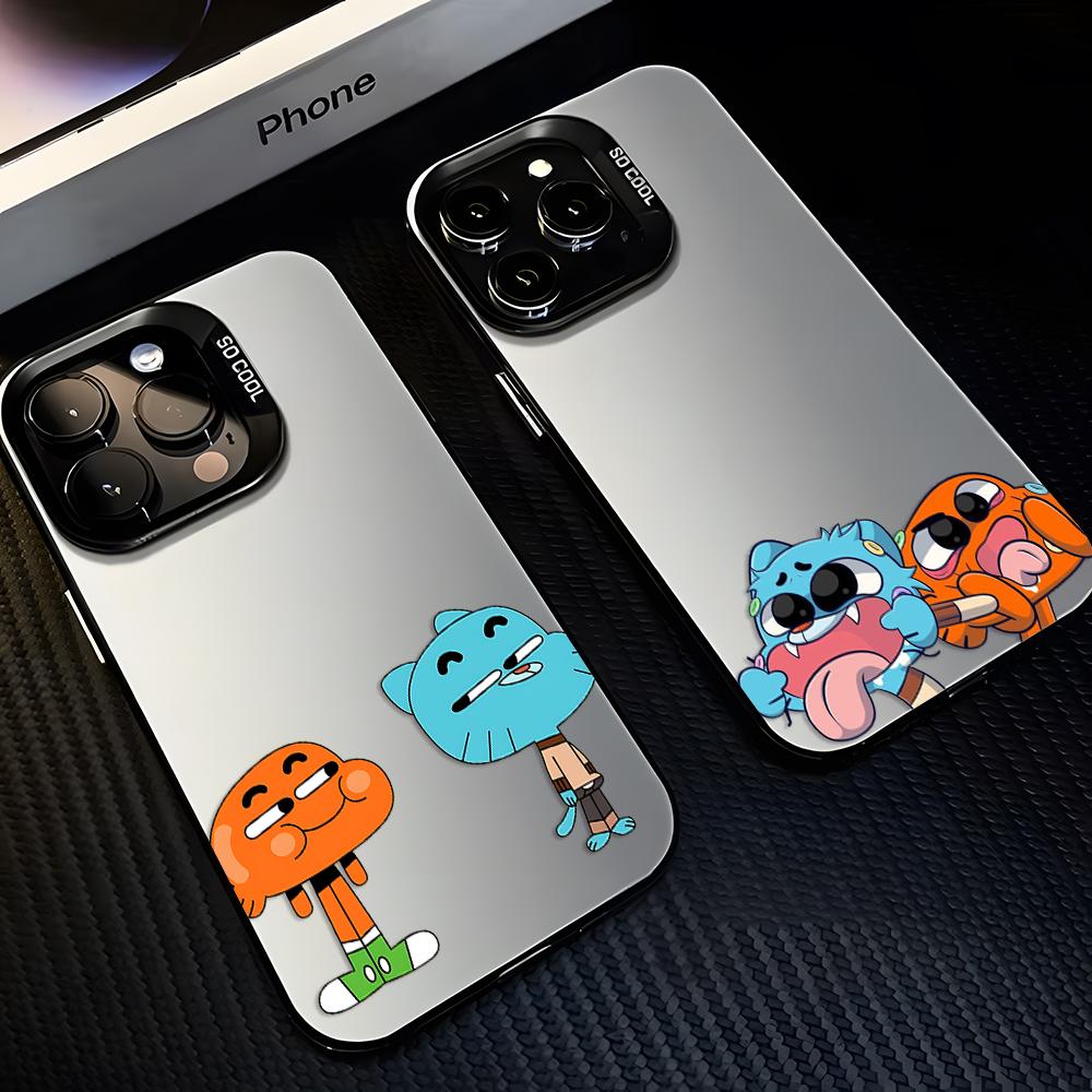 Magical World Gumball Phone Case For iPhone 17 16 15 14 13 12 11 Mini Pro Max X XR XSMAX 8 7 Air Plus Anti Fall Matte Back Cover