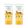 Mamaearth Ubtan Detergente Viso Naturale Per Tutti i Tipi di Pelle con Curcuma e Zafferano per la Rimozione dell'Abbronzatura - 150 ml (Confezione da 2)