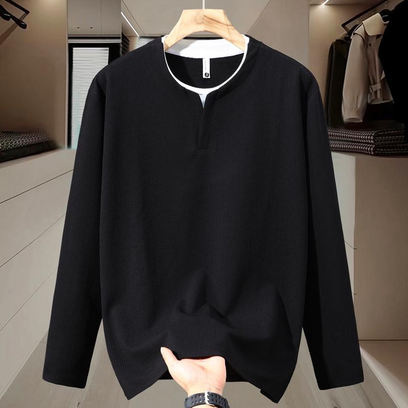 Plus Size 5XL-13XL Autumn Oversize Long Sleeve Tops for Men Pullovers Casual Men's Sweatshirts