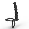 Prostate Massager Cock Delay Ring Bead Anal Butt Insert Plug Men Women Sex Toy