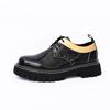 Fashion Casual Thick Soled Leather Shoes Trendy Men's  Styles Fashion Daily Party Outdoor Street Walking Black Shoes DRESS New