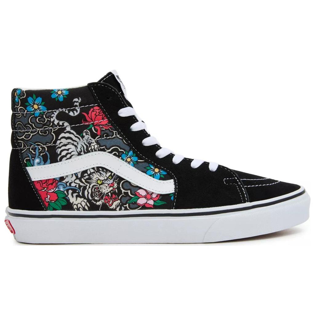 Vans Sk8-Hi Tiger Floral Unisex Sneakers Black Multi True-White VN000BW76GL