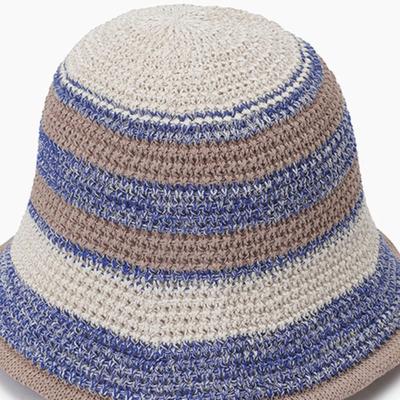 Multi-Stripe Crochet Hat_BCCP57531BL