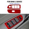 Sticker For BMW 1 Series E82 E88 2008-2013 Accessories Carbon Fiber Car Automatic Special Interior Trim Cover Sticker Styling