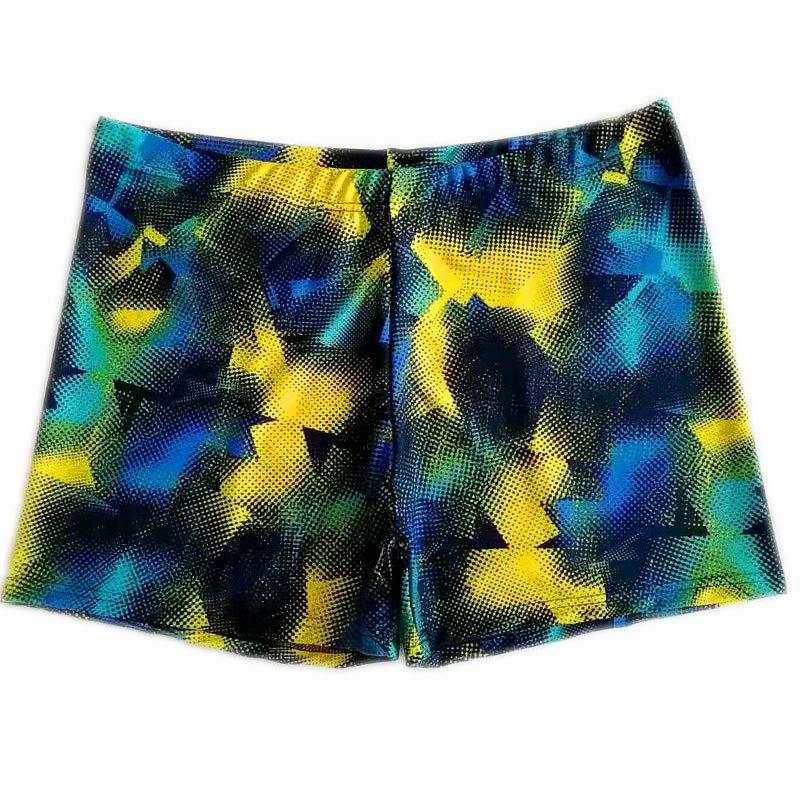 Men's Plus Size Printed Swim Trunks for Beach, Hot Spring, and Swimming