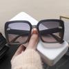 Protective Glasses New Large Square Sunglasses Women Fashion Minimalist Design Eyeglasses Outdoor Anti UV Sun Glasses  Female
