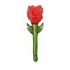 Mini Rose Flower Balloons Simulated Rose Aluminum Film Rose Shaped Balloons Handheld Bouquet Valentines Day Balloon