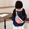 New children's small backpack boys and girls go out for travel and leisure messenger bag one shoulder cute small breast bag