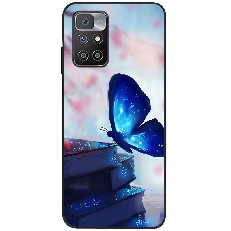 For Xiaomi Redmi 10 Case Silicone Soft TPU Back Cover For Xiaomi Redmi 10 Redmi10 Phone Cases Cute Painted Cover Shockproof Capa