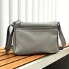 Women's Top-Grain Cowhide Crossbody Bag - Spacious Multi-Compartment Organizer for Commute & Everyday