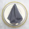 10pcs 32x32cm Cloth Napkins Pure Cotton Gauze Soft Napkin Handkerchief Vintage Banquet Garden Party Wedding Table Decoration