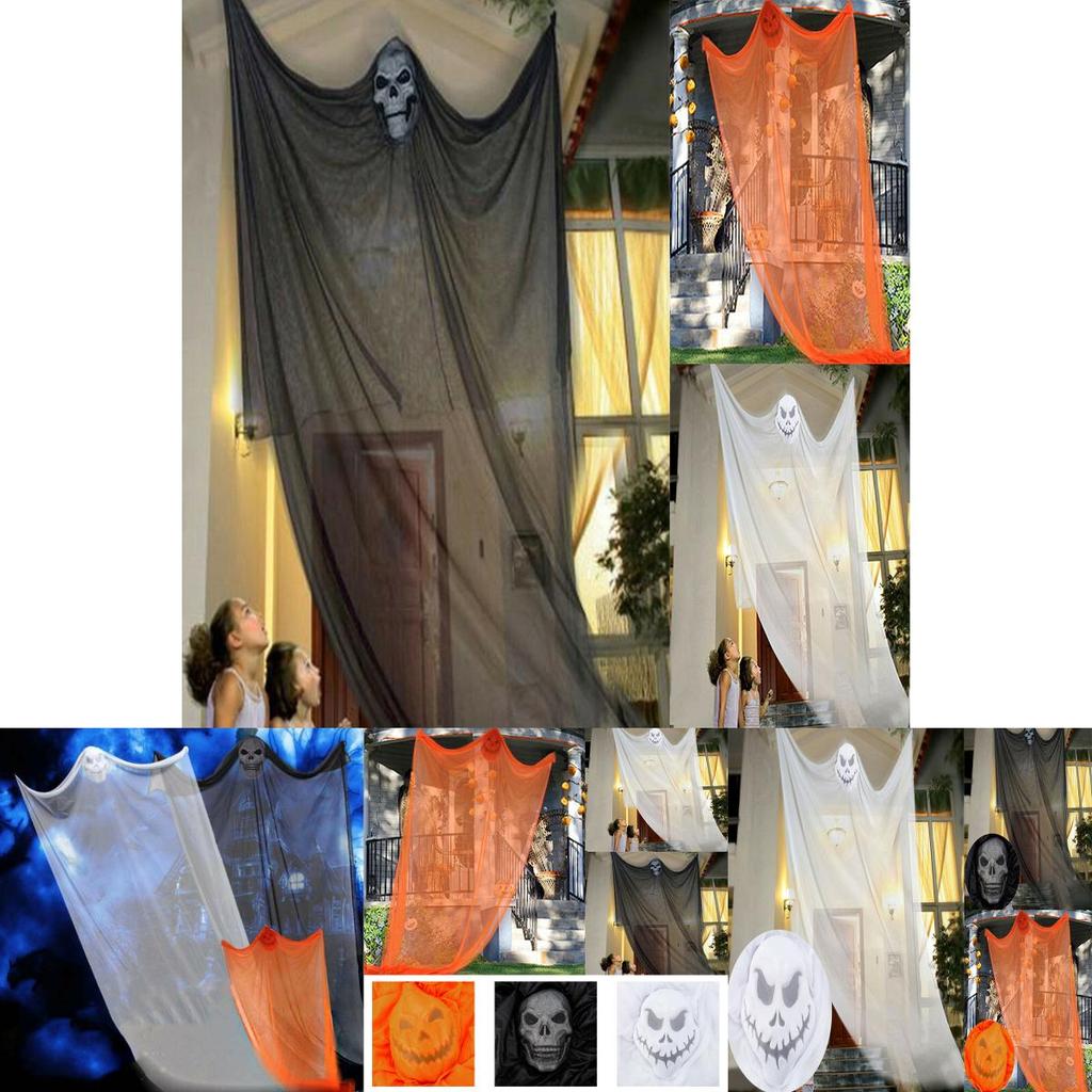 Terrifying 3.3m Hanging Ghoul Ghost Halloween Display Prop For Haunted Houses