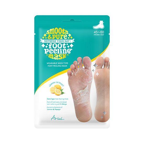 ARIUL Smooth & Pure Foot Peeling Mask (2 Packs, Choose 1 of 7 Options)