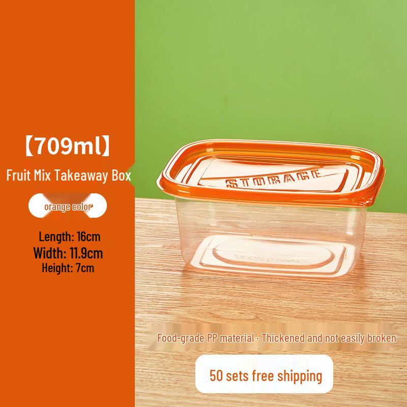 Disposable Fruit & Dessert Takeaway Container
