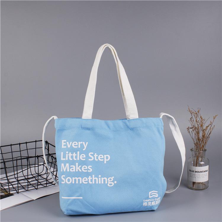 Customizable Eco-Friendly Canvas Tote with Logo or Hand-Painted Designs - Blank Cotton Bag Available for Personalization.