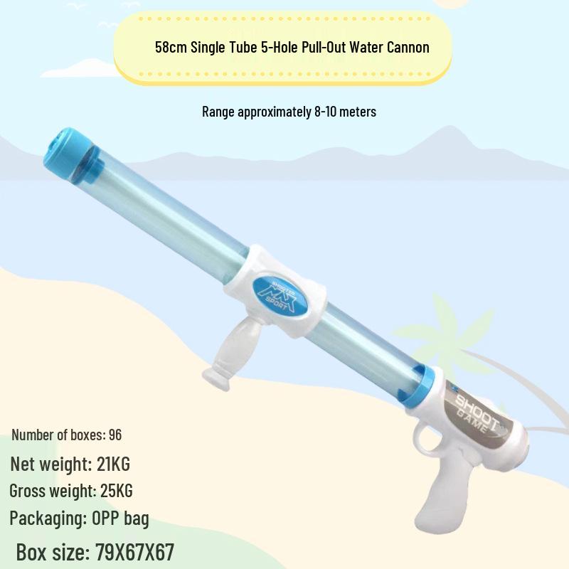 Summer Splash Festival Gatling Water Cannon Toy - Large Children's Water Gun
