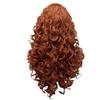 Synthetic Long Curly Orange Hair for Woman Water Wave Wigs Female Costume Cosplay Halloween Party Girls Lolita Wig Black Women