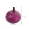 Set Decorazione Cipolle Finte Realistiche Props per Cucina Vacanze per Vetrine Negozi Casa Pratica Artistica Pittura di Natura Morta Realistica