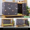 Student Bunk Bed Curtains, Light-Blocking & Windproof Privacy Canopy for Dorm Rooms