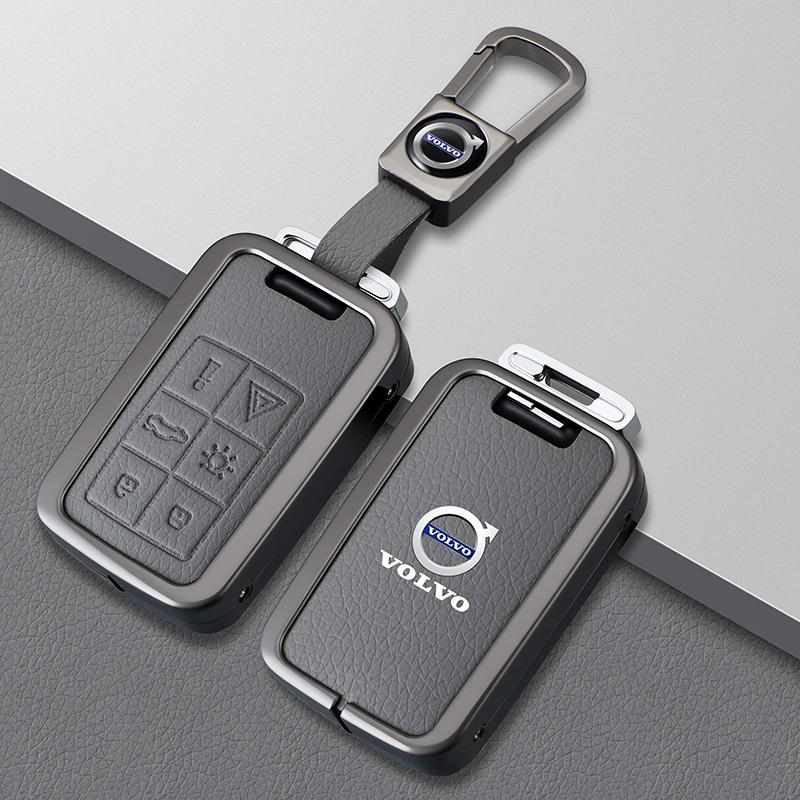 5/6 Buttons Zinc Alloy Car Remote Key Case Cover Protection Holder Shell Fob For Volvo S60 S80 V60 XC60 XC70 S60L S80L V40 XC90