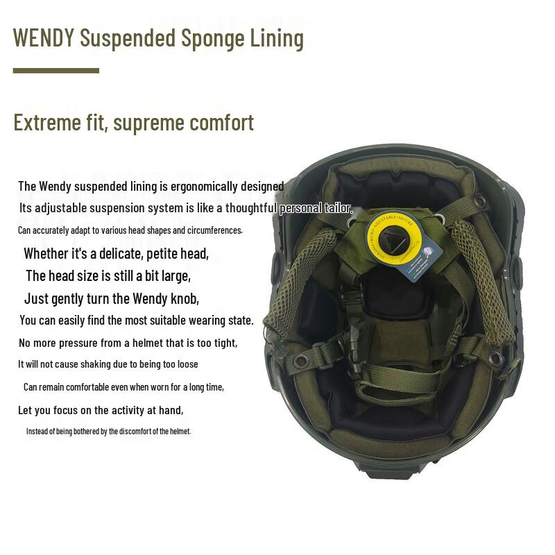 Miling FAST-SF Lightweight Tactical Helmet