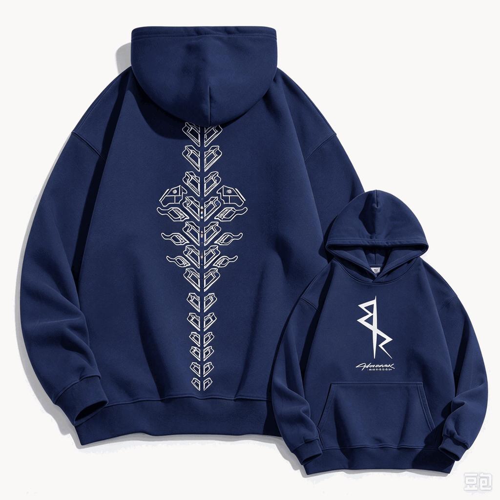 Cyberpunk Edgerunners Grafische Hoodies Herfst Winter Mannen Manga Vintage Oversized Unisex Streetwear Trendy Sport Grafisch Y2k Korte Mouwen Klassiek