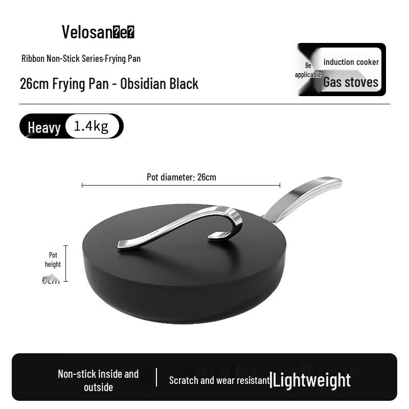 Velosan Ceramic Coated Non-stick Frying Pan
