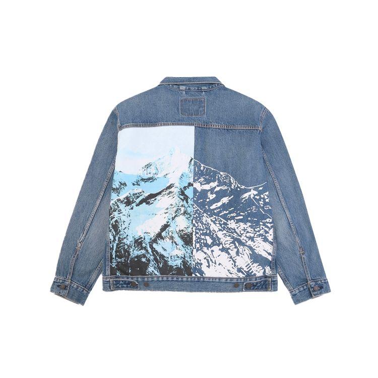 

Levis свободная джинсовая куртка с принтом мужские куртки 80794-0000