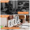 6Pcs Shoe Storage Bag Long Short Boot  Protection Cover Waterproof Dustproof Portable Travel Zipper Pouch Organizer
