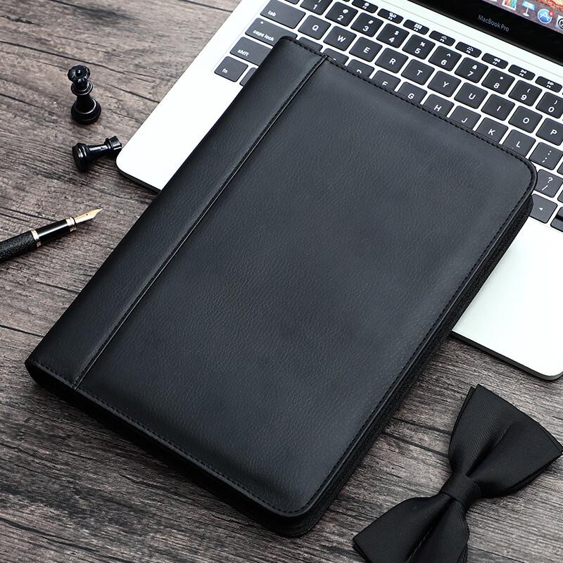 Langjie A5 Leather Loose-leaf Business Notebook