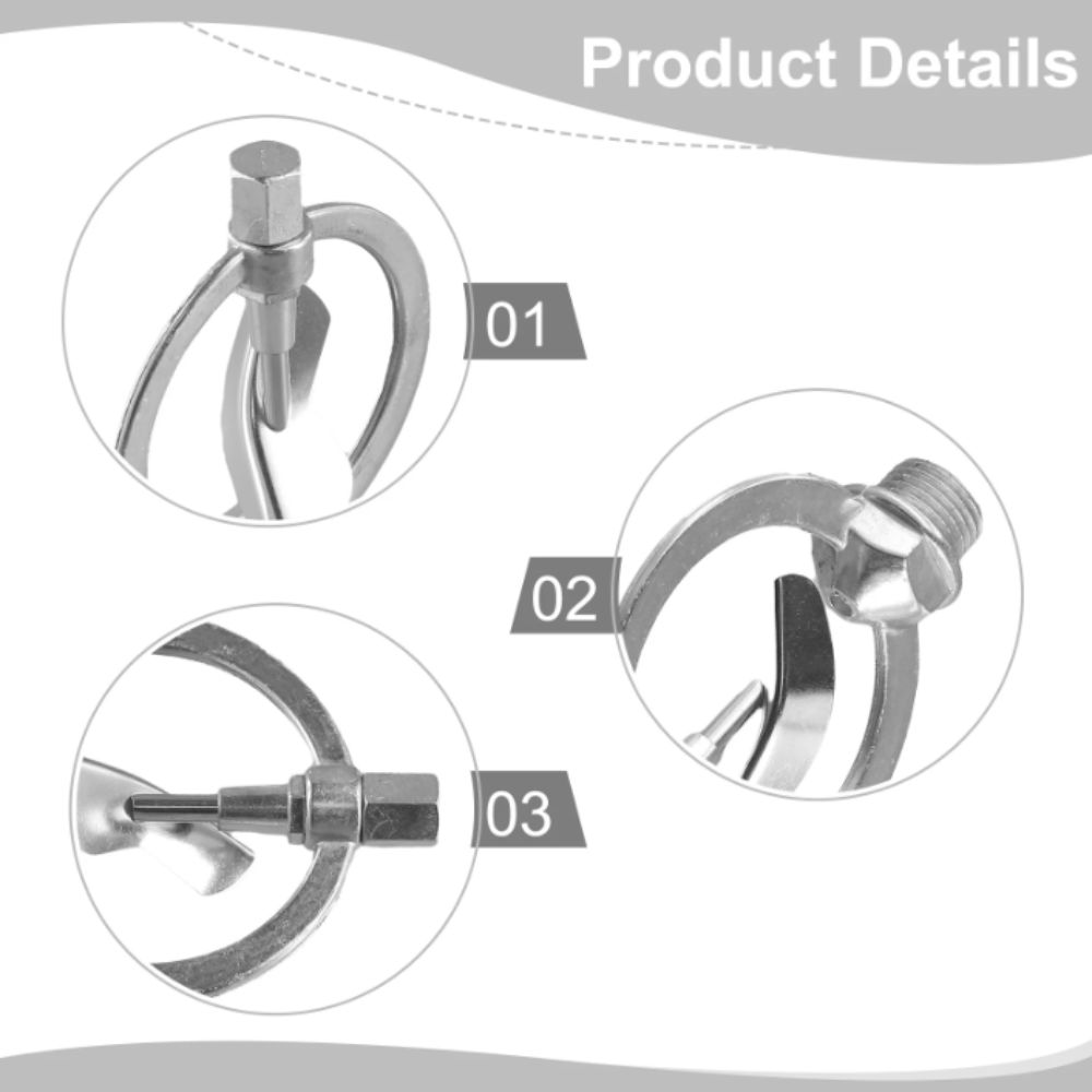 Metal Butterfly Head Zinc Zinc Alloy Rain Nozzle 360 Degree Rotation Rotating Sprinkler Garden Lawn