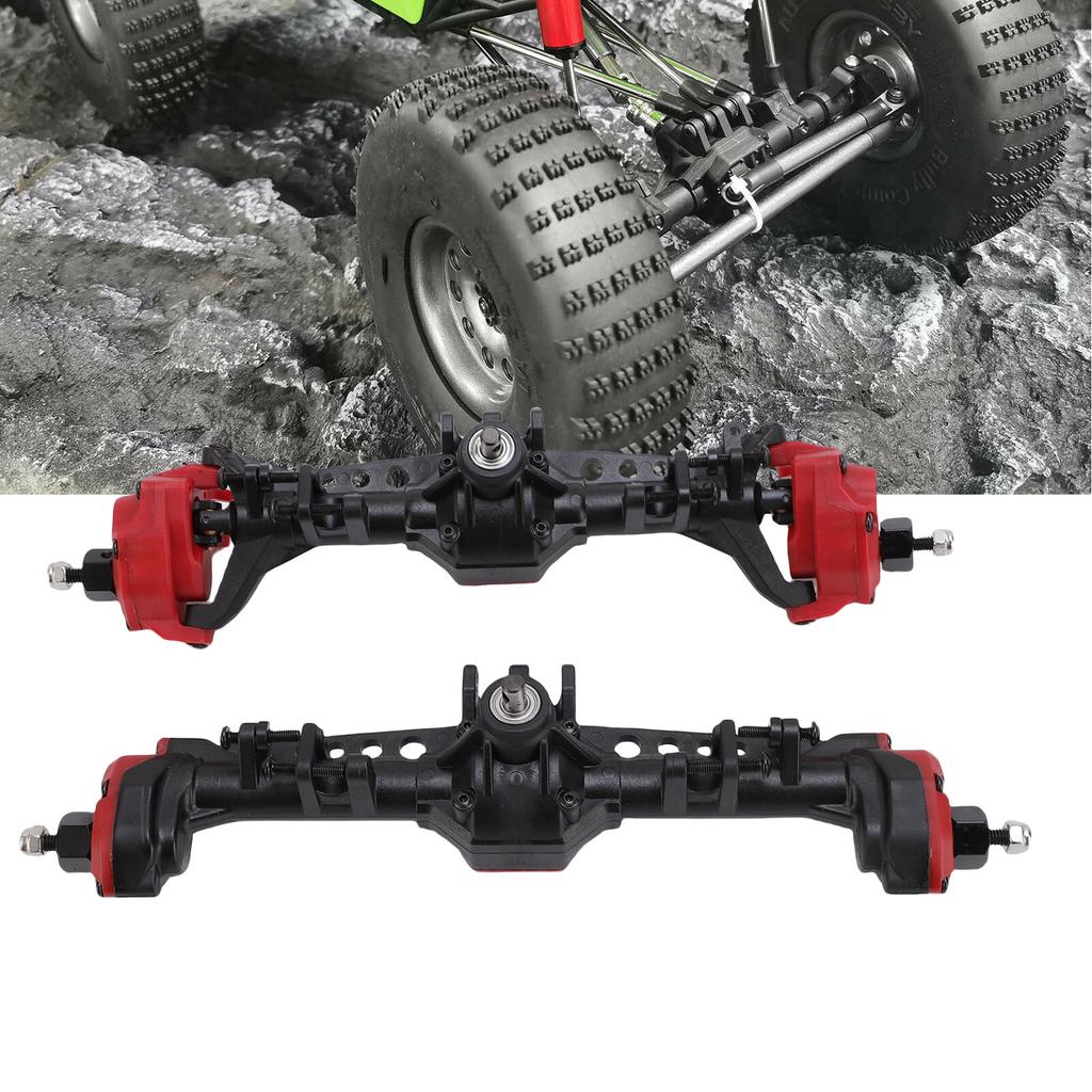 Front and Rear Axle Replacement for   SCX10 II 1Celsius10 Scale RC Crawler Upgraded Axle Set