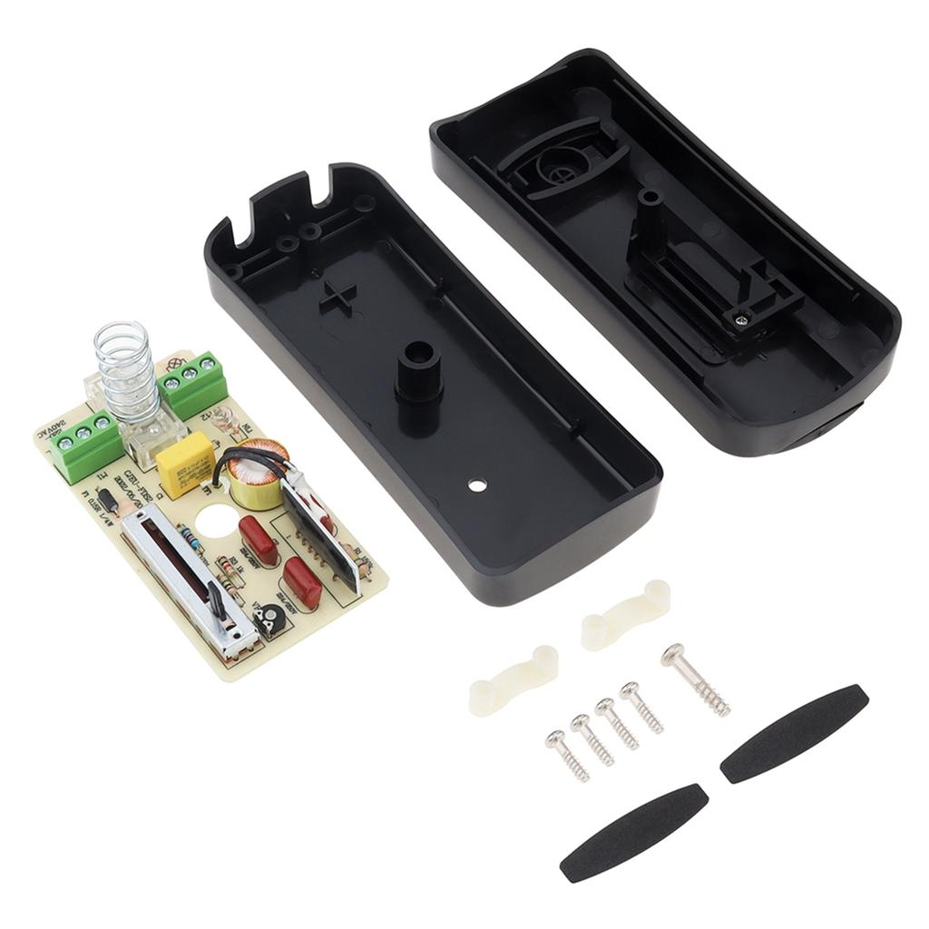 AA58 220V Fußdimmschalter Fußbetätigter LED-Dimmschalter Vollbereich Inline-Schieberegler für Stehleuchte / LED-Lampe