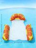 Foldable Fruits Floating Water Hammock Lounger Water Toys Inflatable Floating Bed Chair Summer Swimming Pool Water Hammock Bed