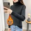 Women's Trendy Thickened Knit Pullover: 2025 Autumn/Winter Long Sleeve Round Neck Sweater