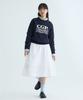 CGP (Women) Square Logo Knit - Navy