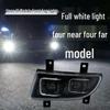 Compatible Front Fog Light Assembly for Sinotruk Howo 380 (2010/2009) - LED Yellow-White