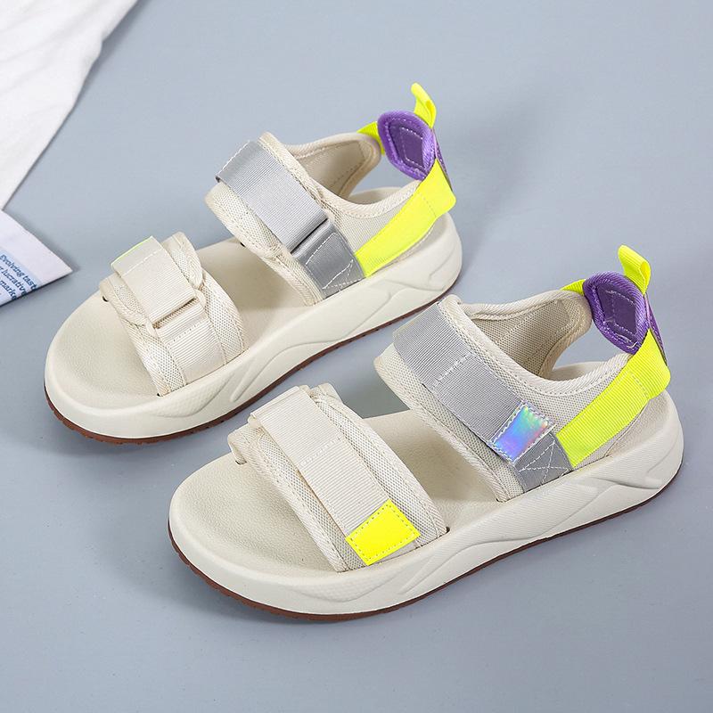 Fashion New Summer Women's Shoes Fashionable and Versatile Trendy Sandals Anti slip Commuting Wear resistant Large Size