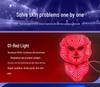 Cross-border Spectrometer Beauty Mask & Neck 7-Color Light Therapy Instrument